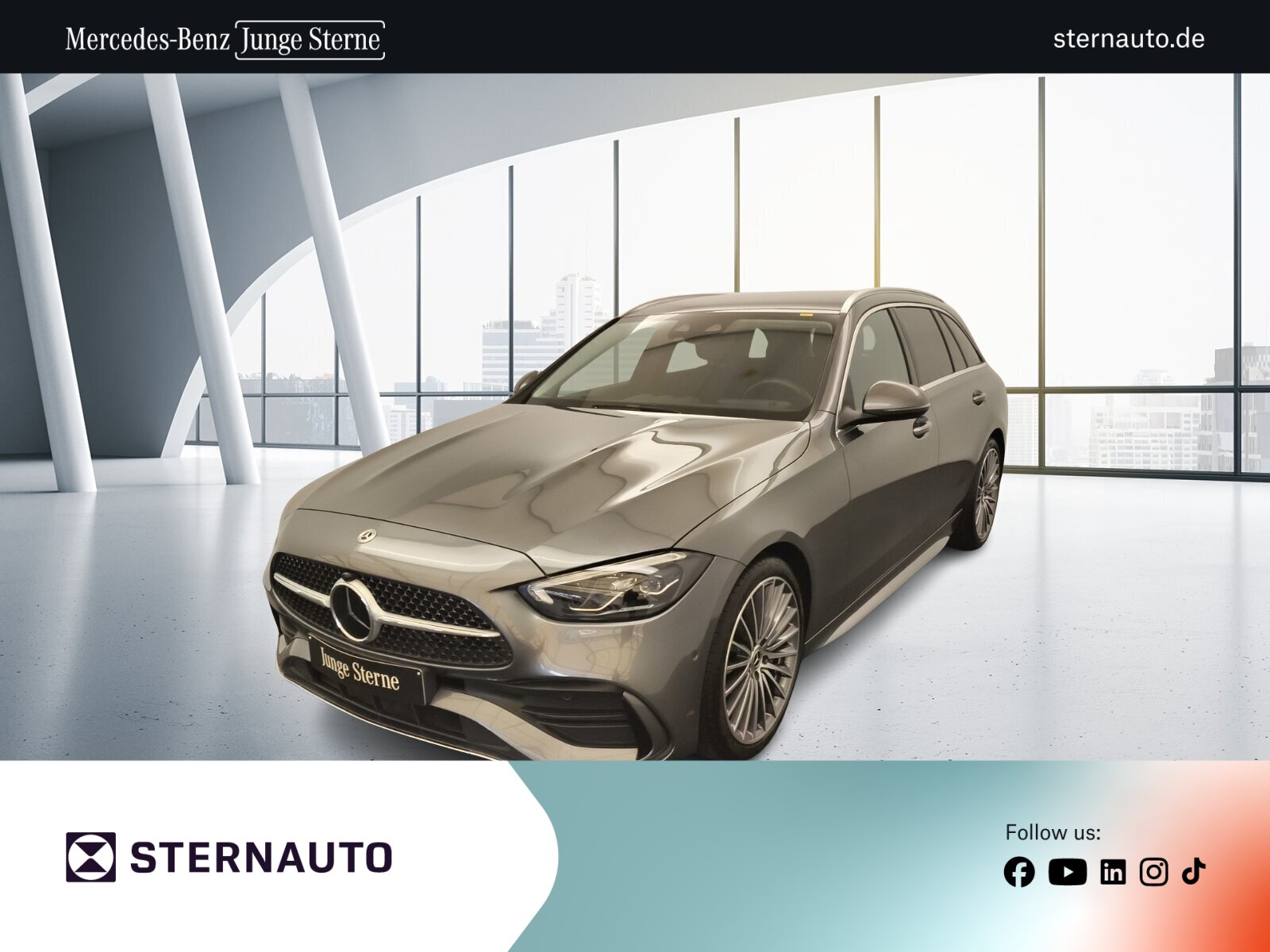 Mercedes-Benz C-Klasse — C-Klasse C 300 T d AMG Advanced+ FahrassiPlus Burmester