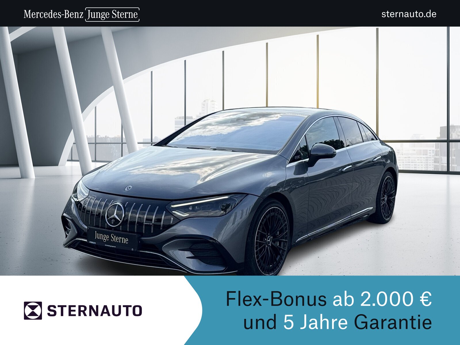 Mercedes-Benz EQE-Klasse — EQE-Klasse EQE 43 4M AMG Navi/PanoDach/Distronic/BC/360°Cam