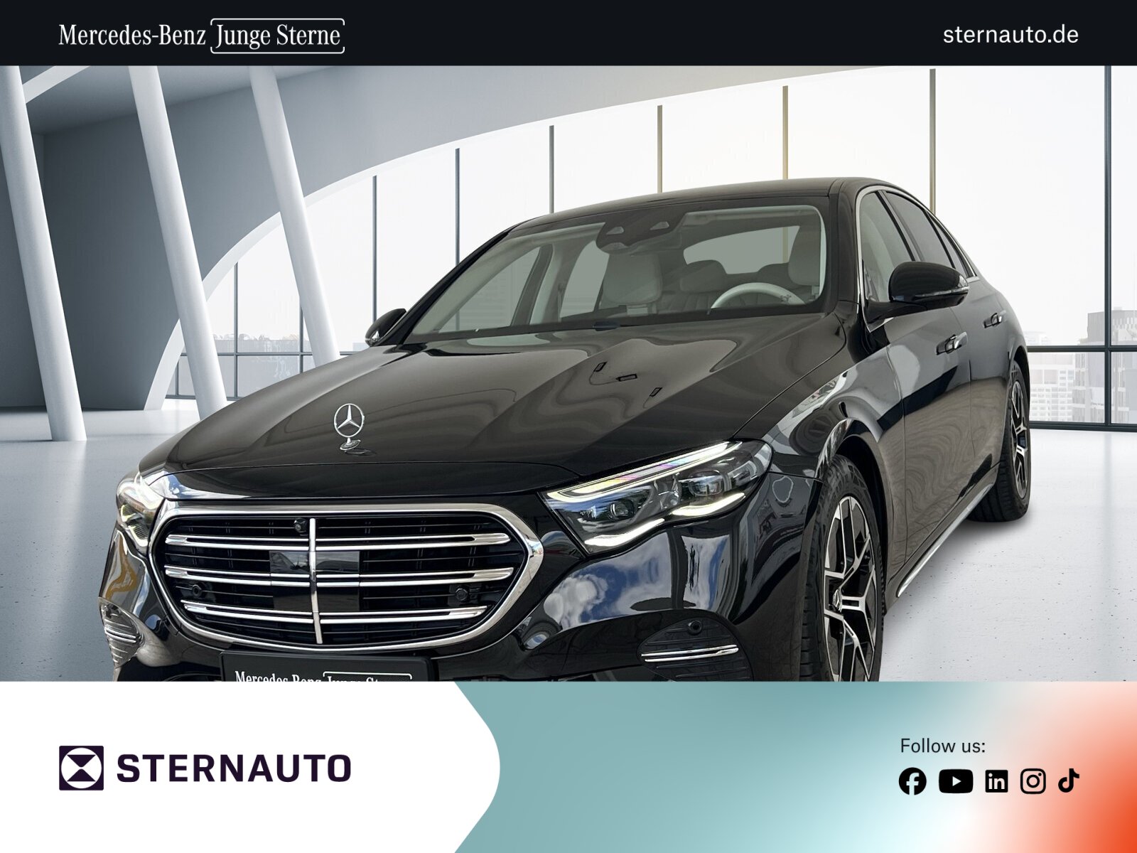 Mercedes-Benz E-Klasse — E-Klasse E 220 d EXCLUSIVE/Distronic/Kamera/Memory/Navi