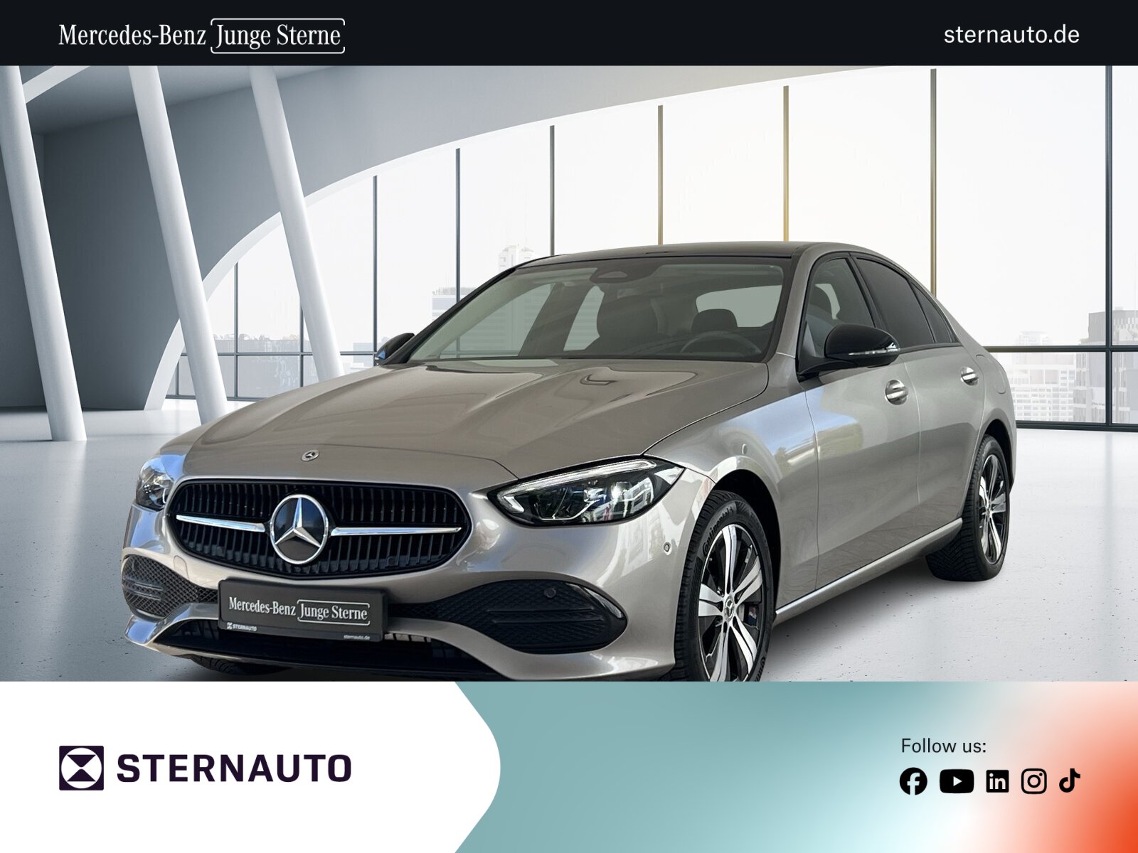 Mercedes-Benz C-Klasse — C-Klasse C 300 e Avantgarde/Pano.-Dach/Kamera/LED/Sitzhzg