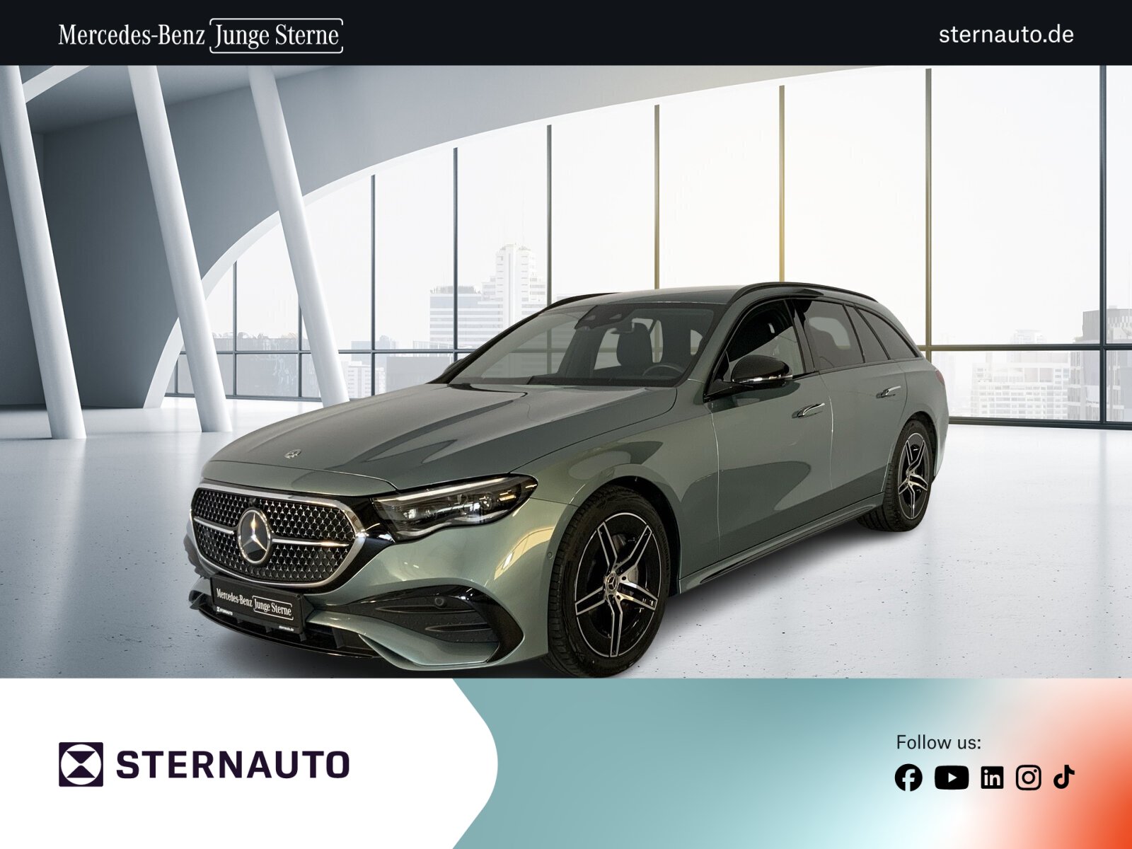 Mercedes-Benz E-Klasse — E-Klasse E 220 d T AMG Night Distro 360Cam Digi-Light AHK