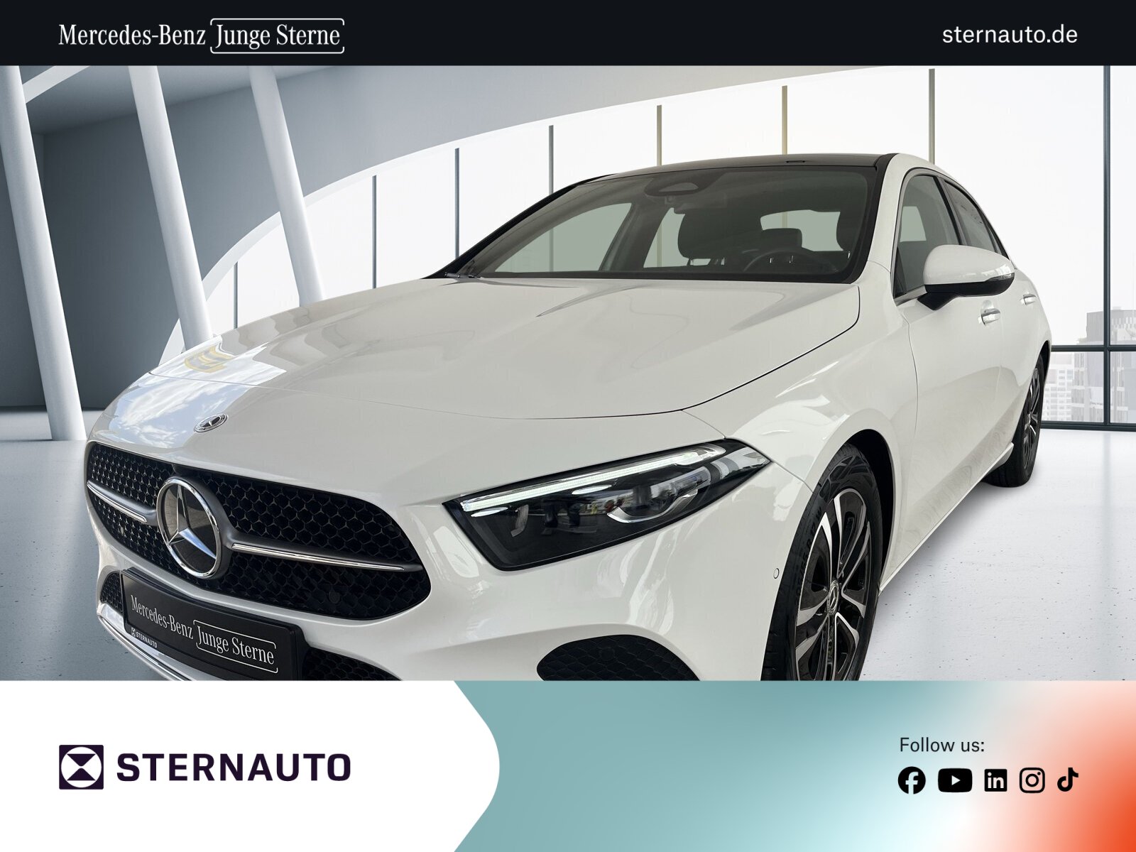 Mercedes-Benz A-Klasse — A-Klasse A 200 Limousine Progressive/Pano.-Dach/Distronic