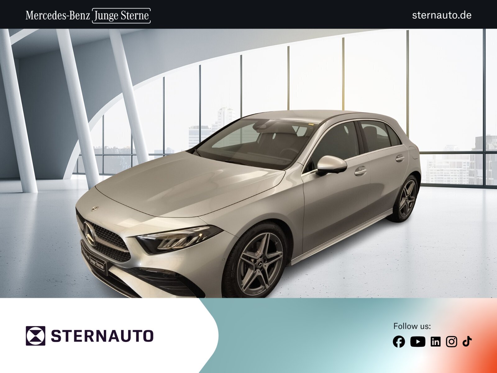 Mercedes-Benz A-Klasse — A-Klasse A 180 AMG Advanced+ Distronic 360°Cam DAB KeyGo