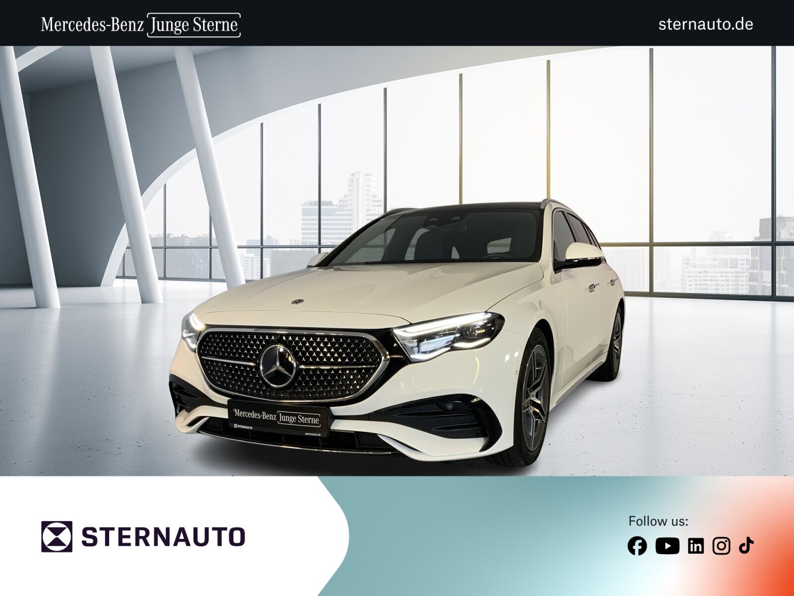 Mercedes-Benz E-Klasse — E-Klasse E 220 d T AMG Pano 360Kam AHK DIGITAL LIGHT+++