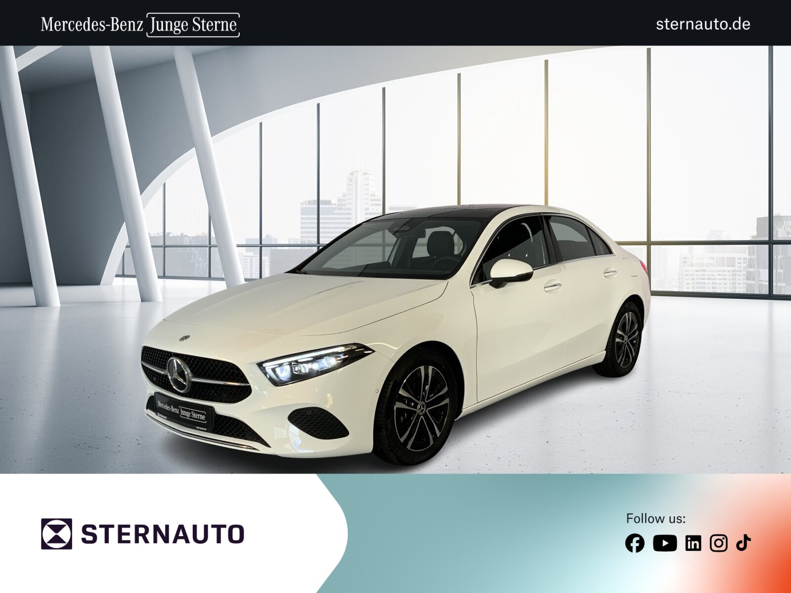 Mercedes-Benz A-Klasse — A-Klasse A 200 Limo Progr Keyless Pano MultibeamLED RüKam