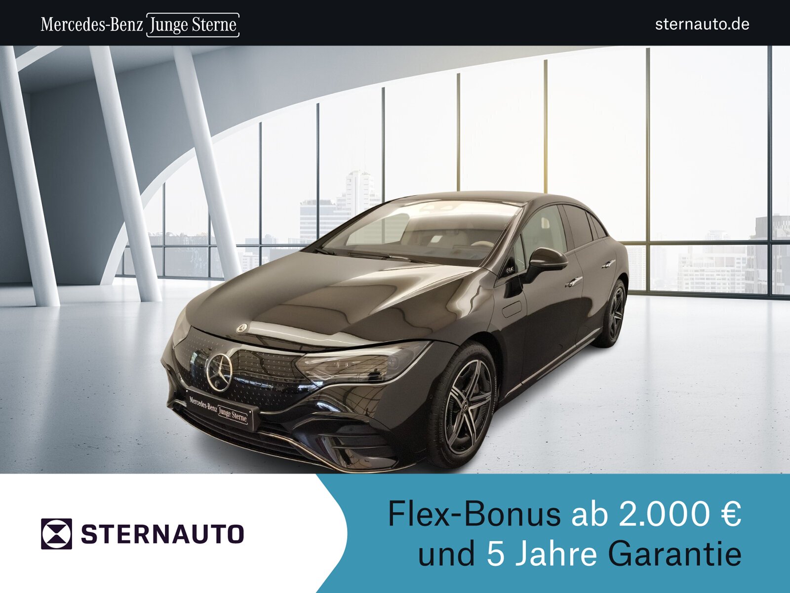 Mercedes-Benz EQE-Klasse — EQE-Klasse EQE 300 Lim AMG Night Pano Distr 360°Cam HA-Lenk