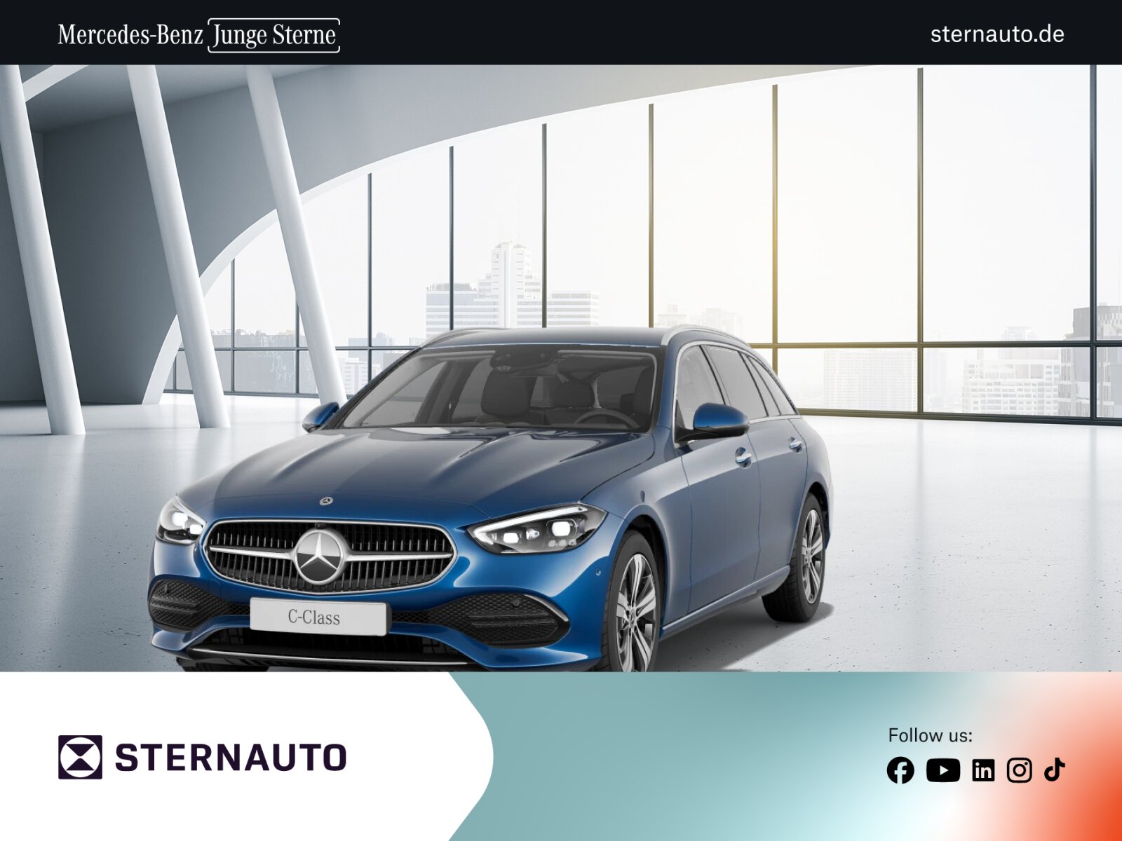 Mercedes-Benz C-Klasse — C-Klasse C 220 d T AVANTGARDE Premium AHK DIGITAL LIGHT