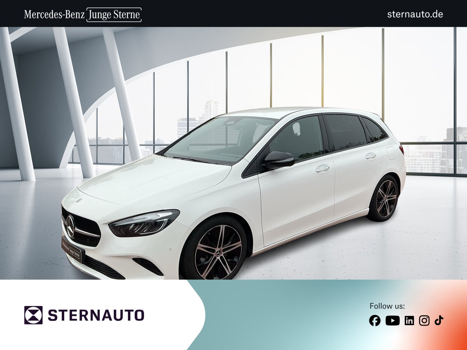 Mercedes-Benz B-Klasse — B-Klasse B 200 d Progr Distr KeylGo Rüka Nightp Sound AHK